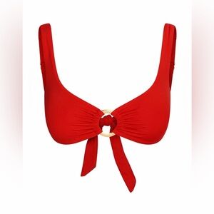 Monday Swimwear BARBUDA TOP - CHILI PEPPER Size V